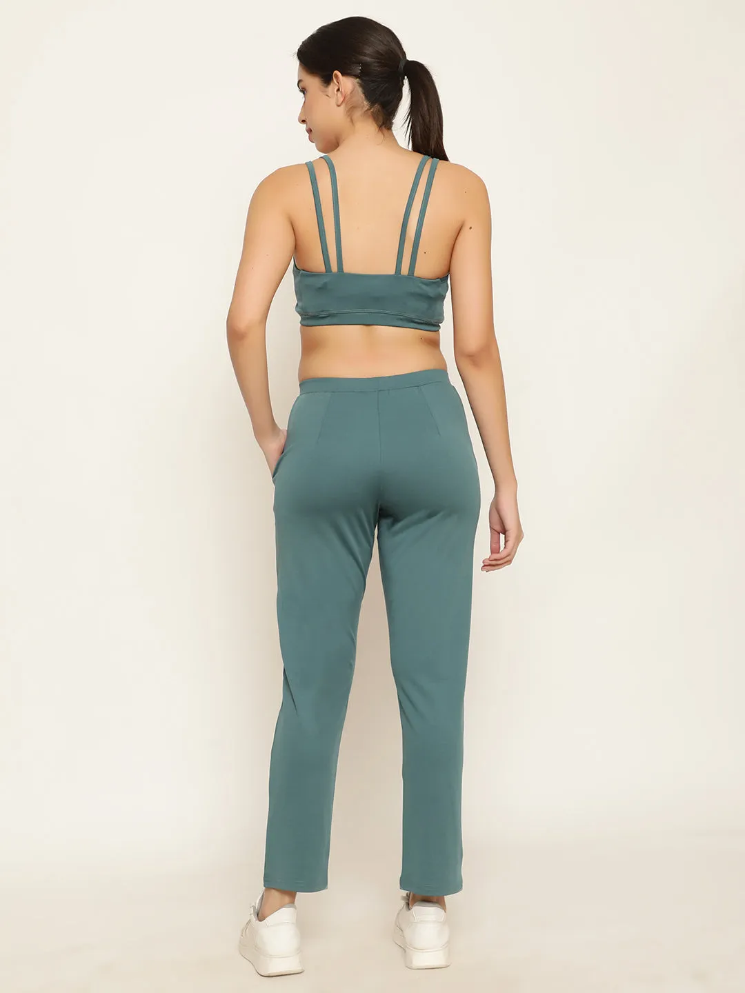 Teal Green Cool Pants
