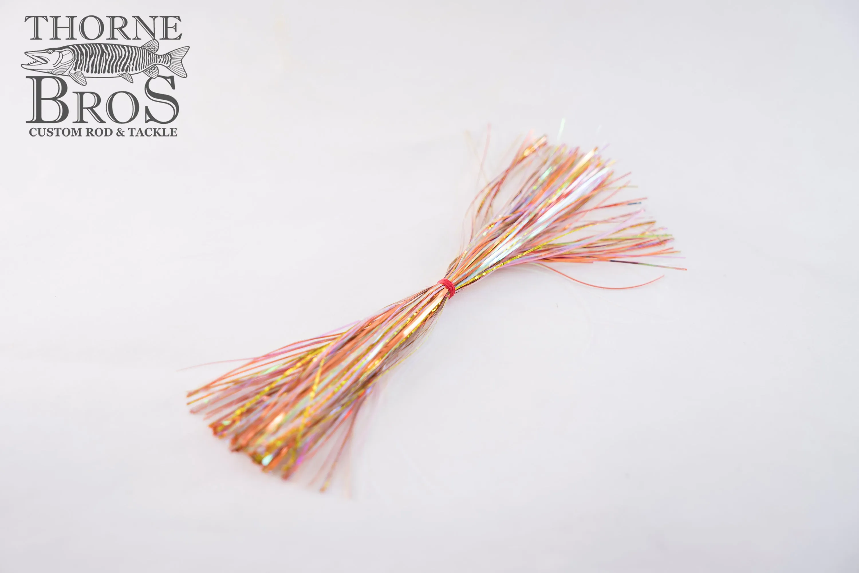 Thorne Brothers Pre-Tied Tinsel Skirt-Blended Tinsel