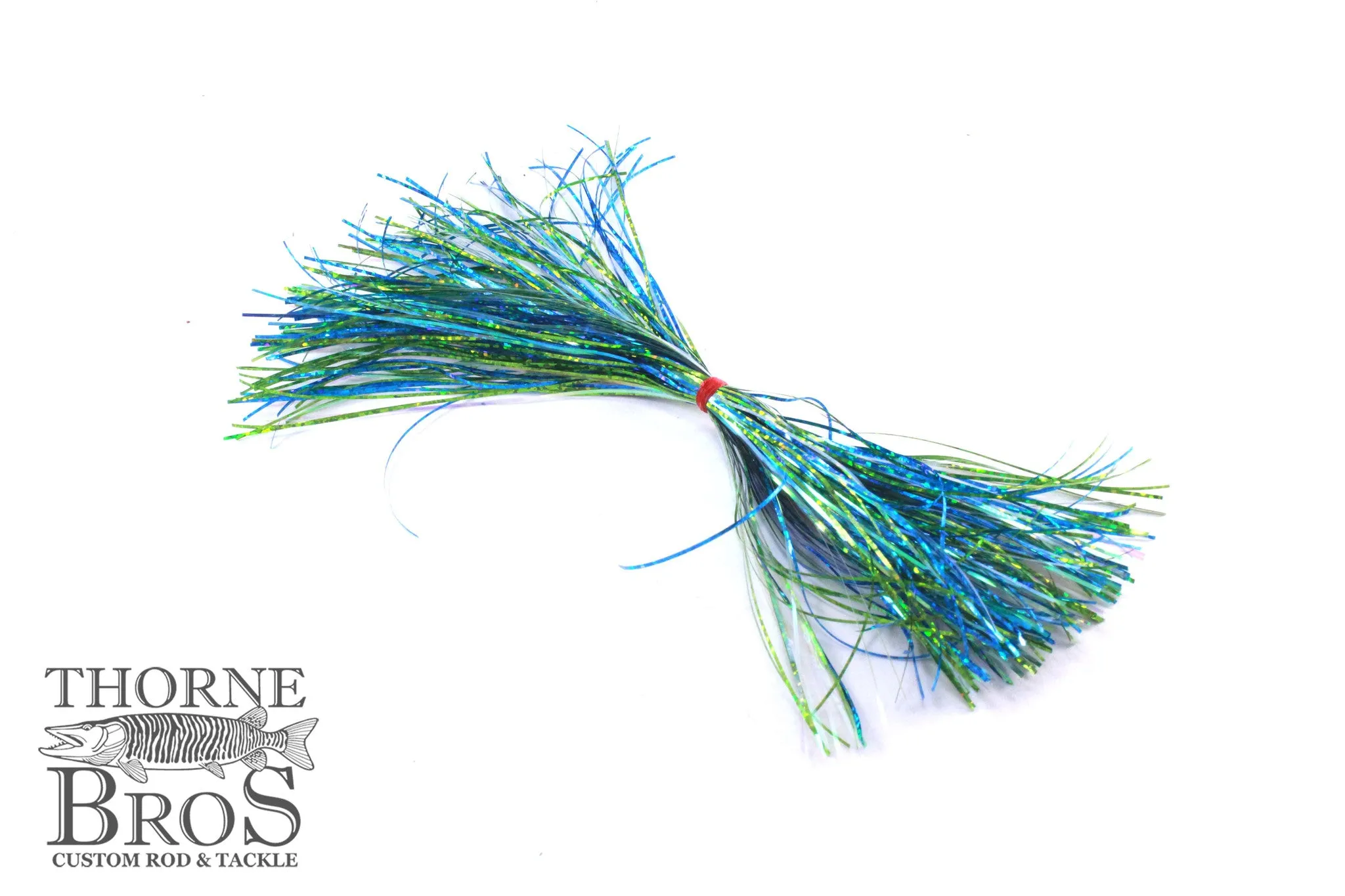 Thorne Brothers Pre-Tied Tinsel Skirt-Blended Tinsel