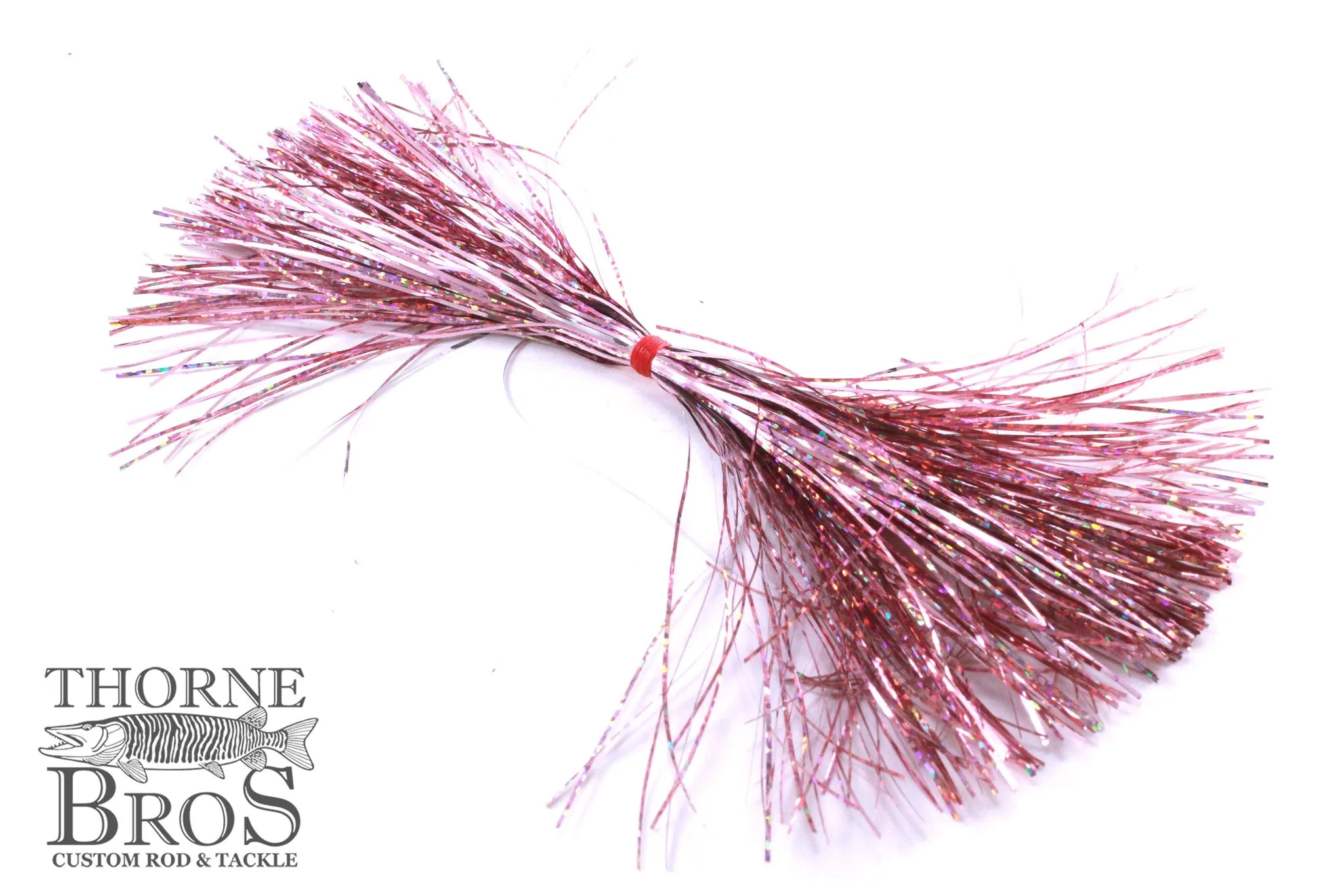Thorne Brothers Pre-Tied Tinsel Skirt-Blended Tinsel
