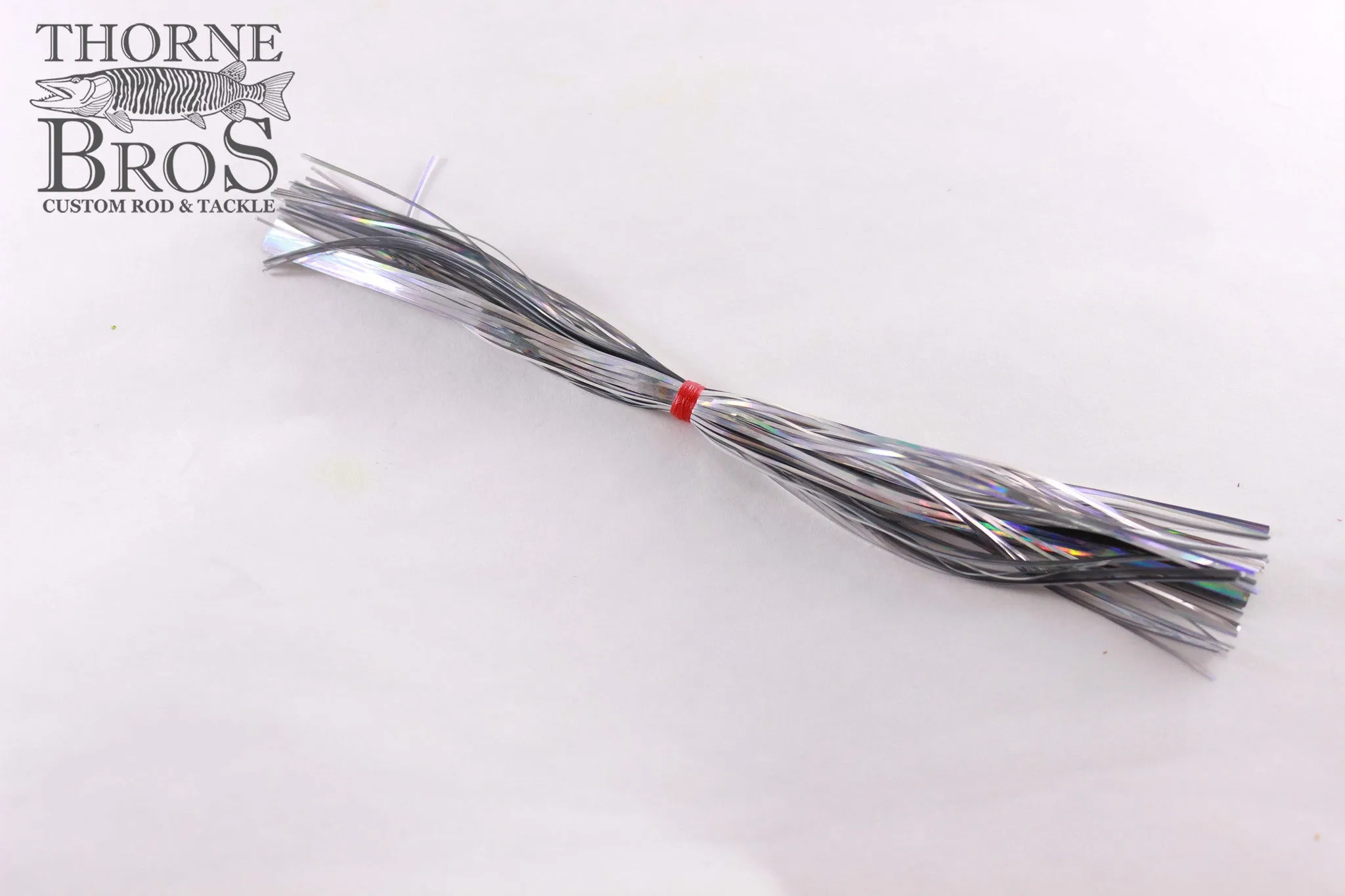 Thorne Brothers Pre-Tied Tinsel Skirt-Blended Tinsel