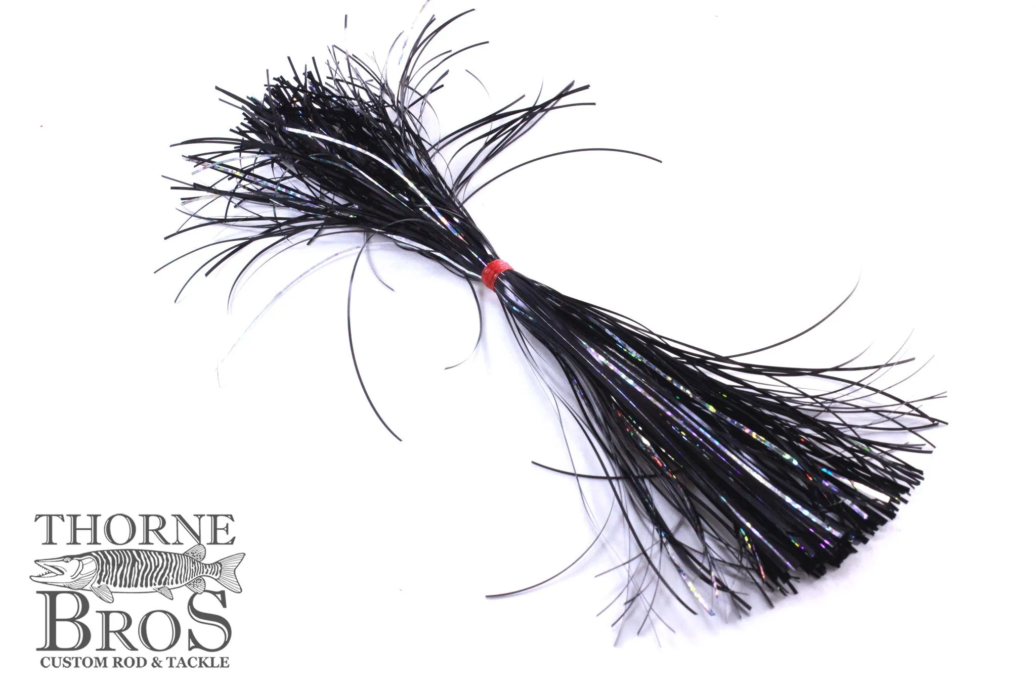 Thorne Brothers Pre-Tied Tinsel Skirt-Blended Tinsel