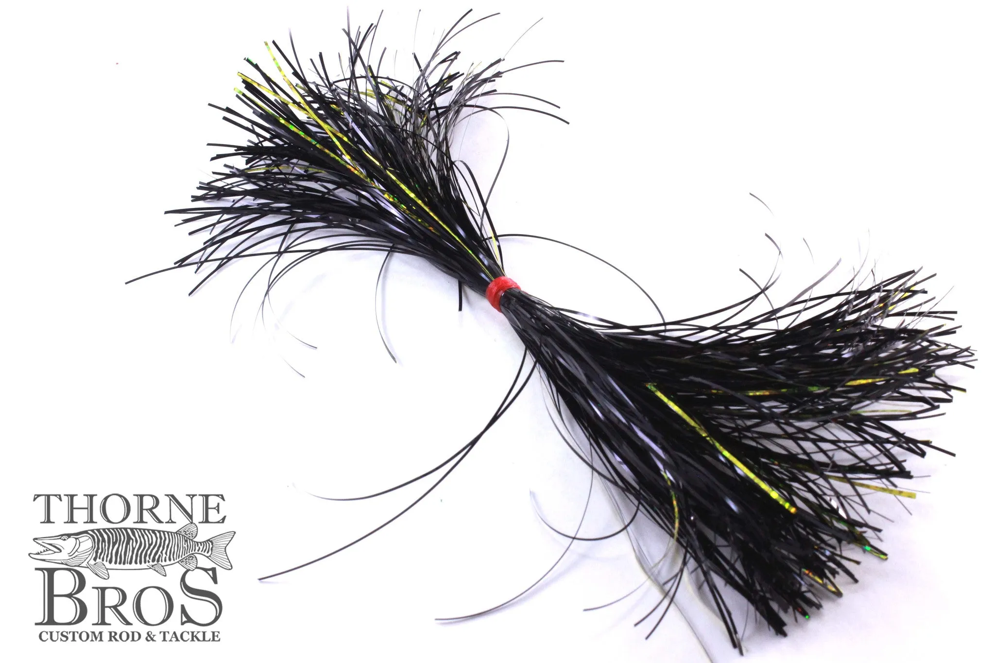 Thorne Brothers Pre-Tied Tinsel Skirt-Blended Tinsel
