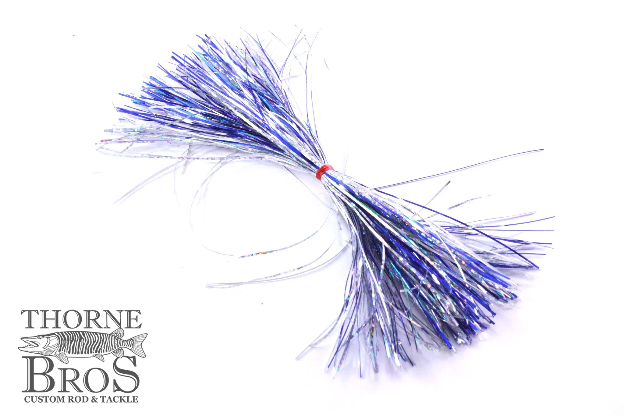 Thorne Brothers Pre-Tied Tinsel Skirt-Blended Tinsel