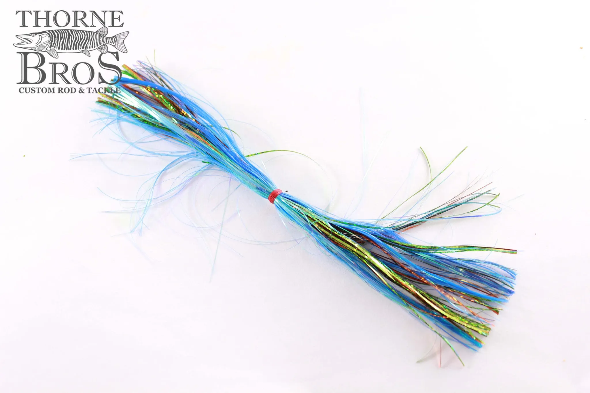 Thorne Brothers Pre-Tied Tinsel Skirt-Blended Tinsel