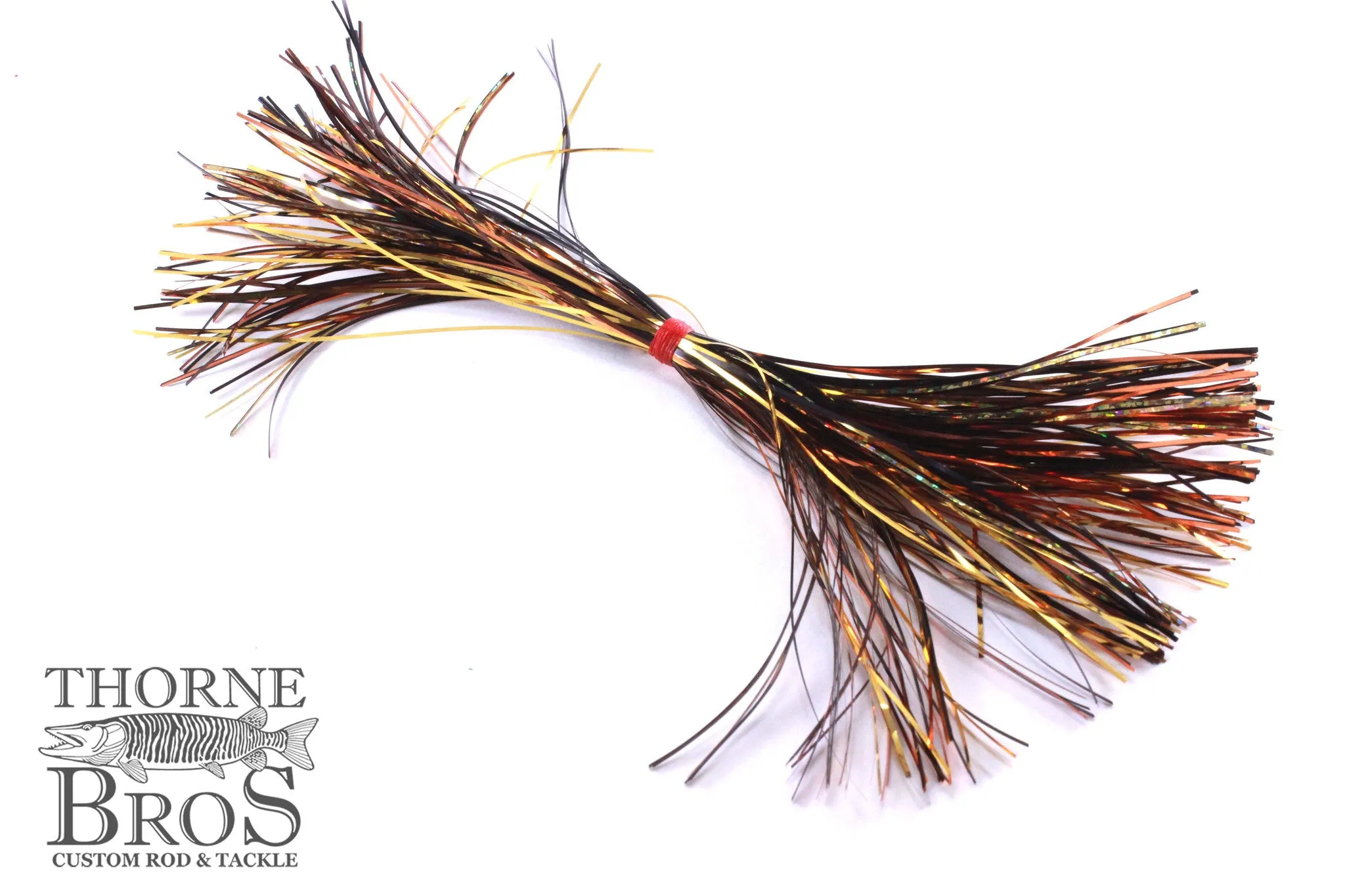 Thorne Brothers Pre-Tied Tinsel Skirt-Blended Tinsel