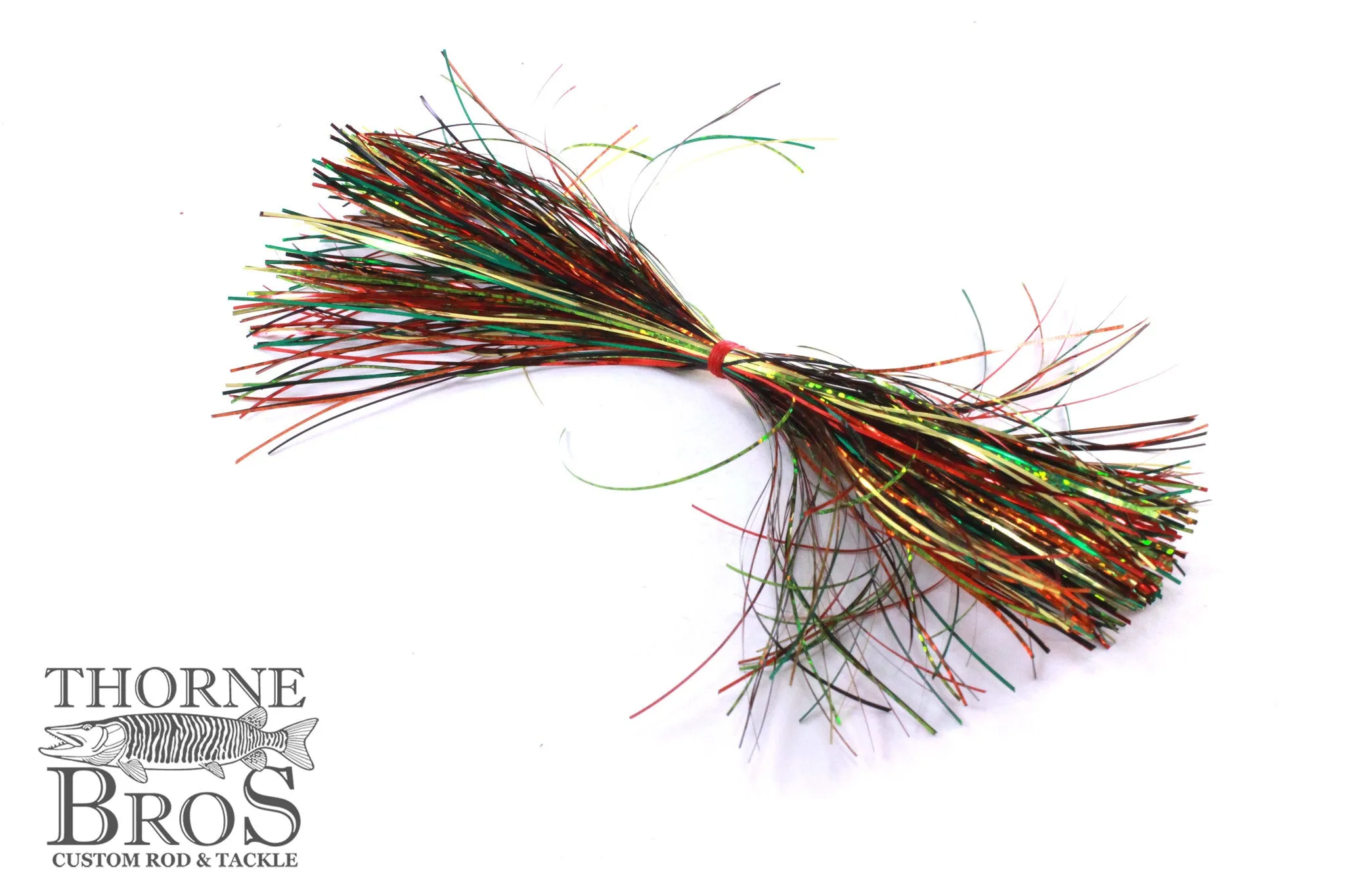 Thorne Brothers Pre-Tied Tinsel Skirt-Blended Tinsel