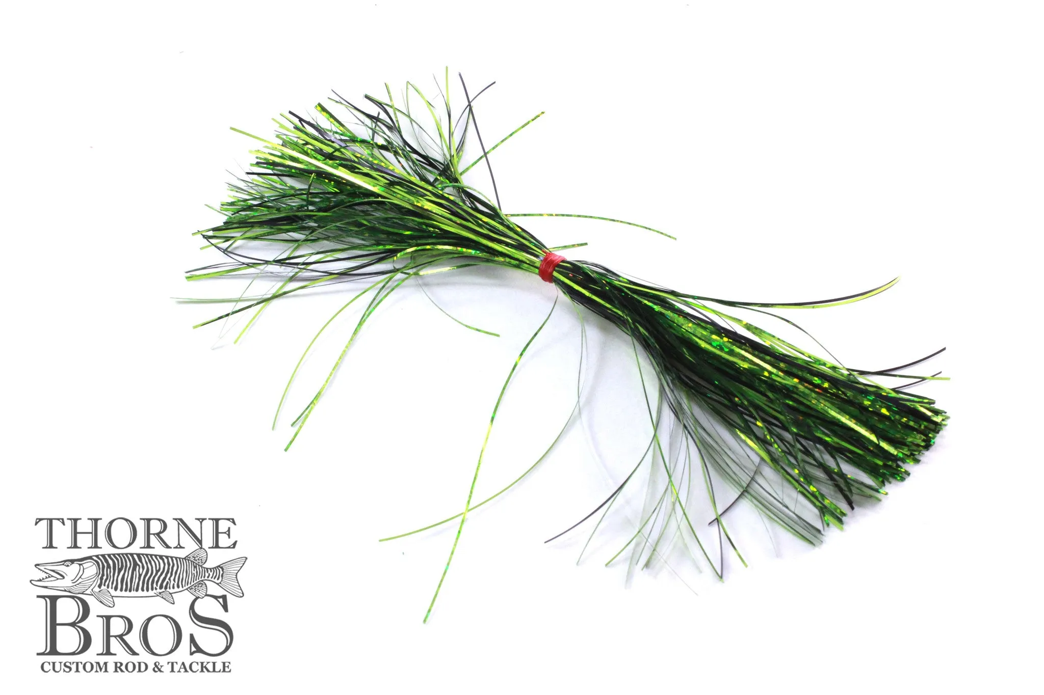 Thorne Brothers Pre-Tied Tinsel Skirt-Blended Tinsel