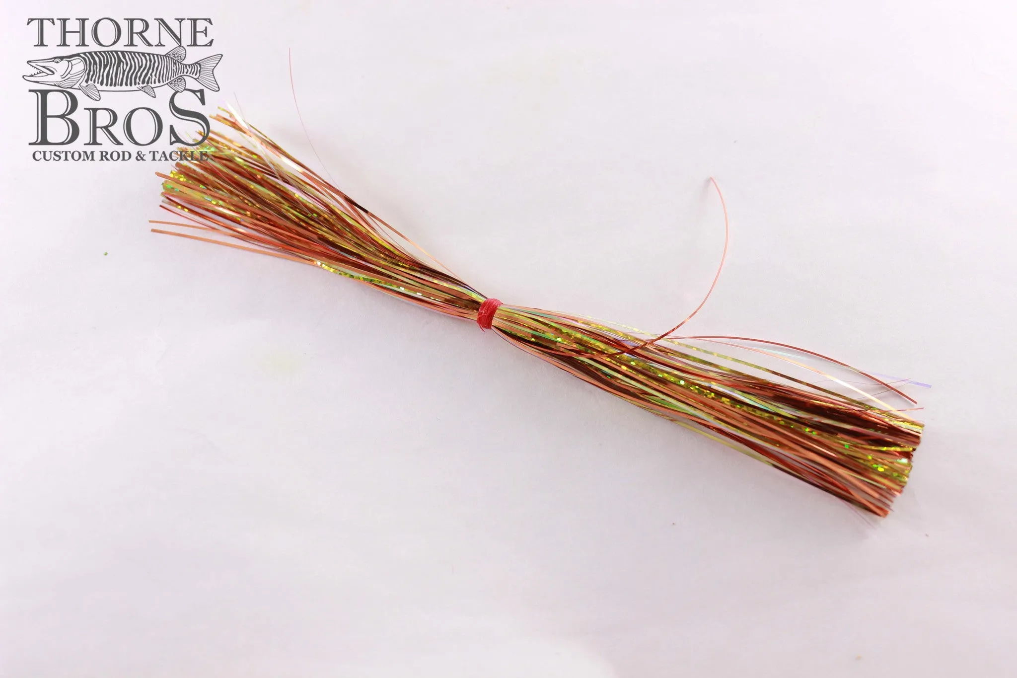 Thorne Brothers Pre-Tied Tinsel Skirt-Blended Tinsel