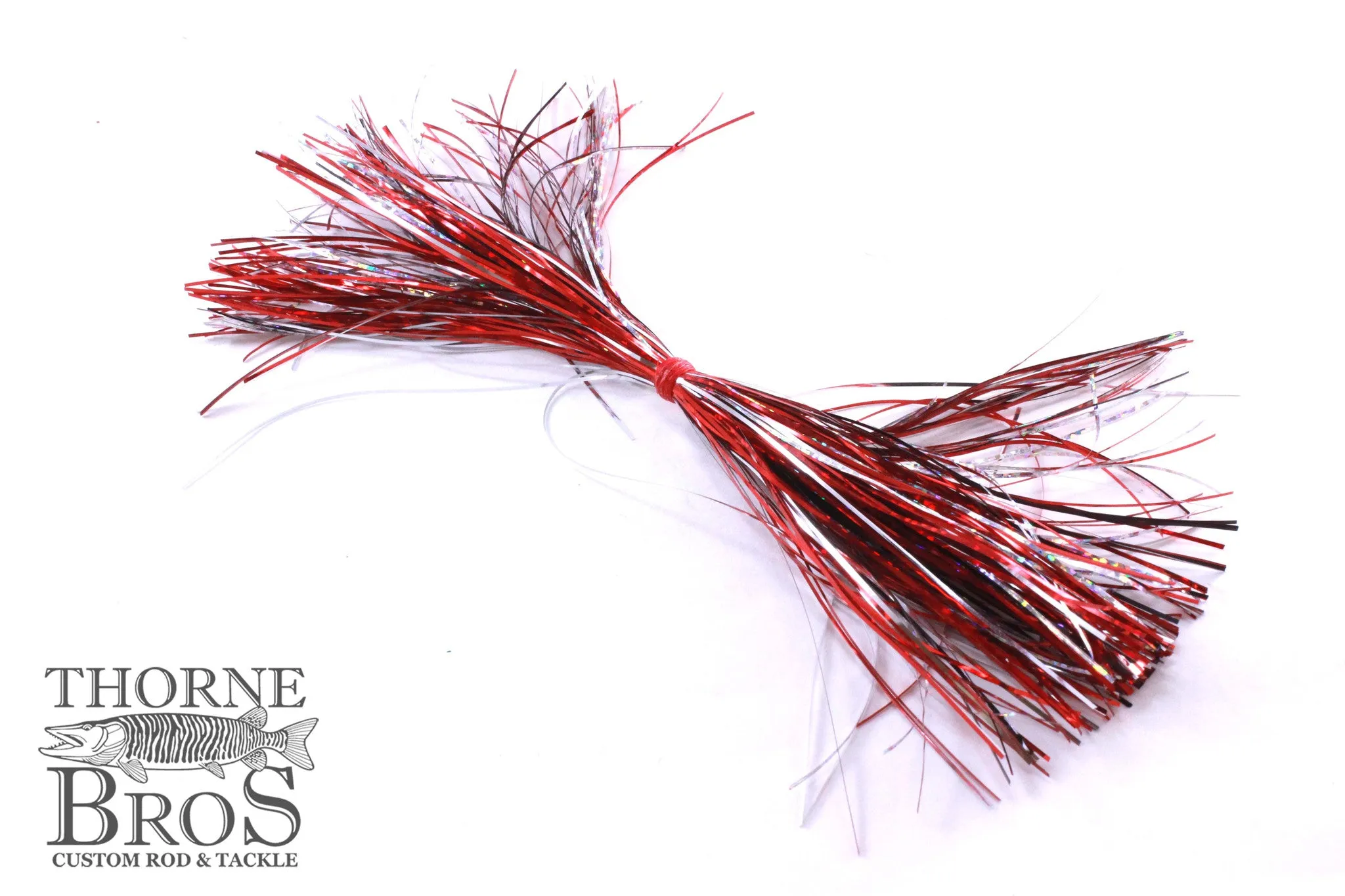 Thorne Brothers Pre-Tied Tinsel Skirt-Blended Tinsel