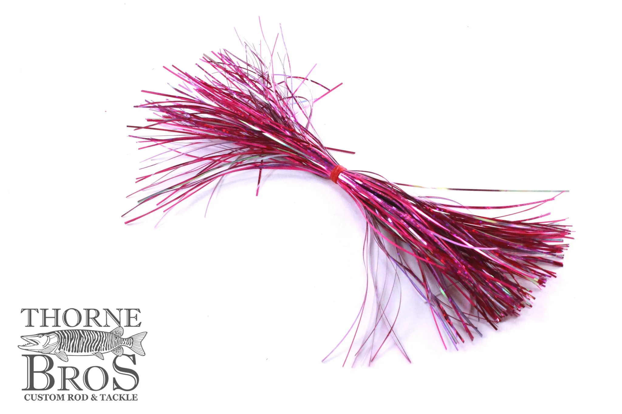 Thorne Brothers Pre-Tied Tinsel Skirt-Blended Tinsel