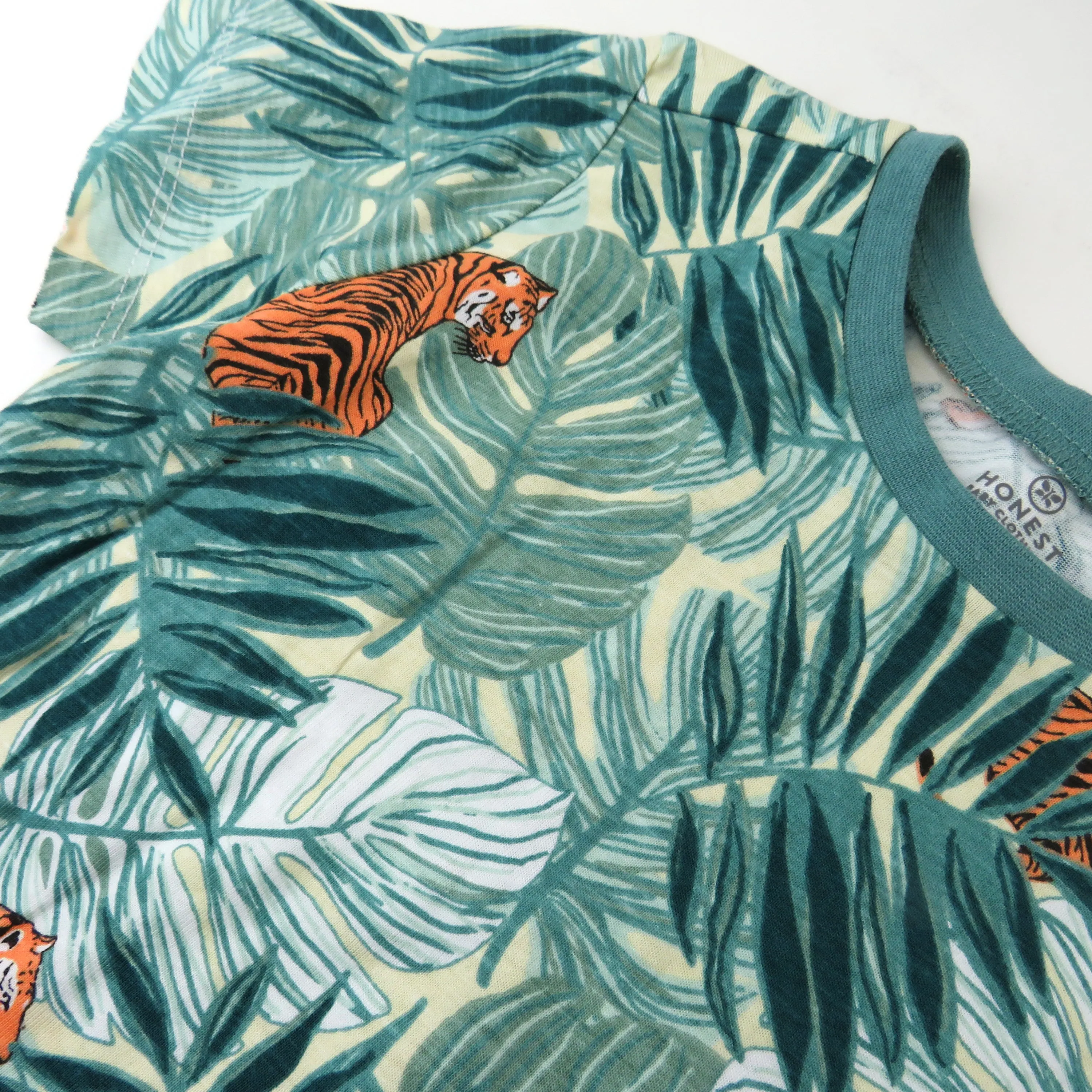 Toddler 3-Piece Short Sleeve T-shirt, Muscle Tee and Short Set