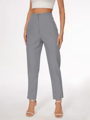 Women's High Waist Slim-Fit Pants